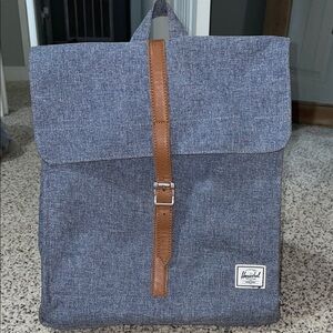 Herschel Supply Company Gray and Tan Backpack